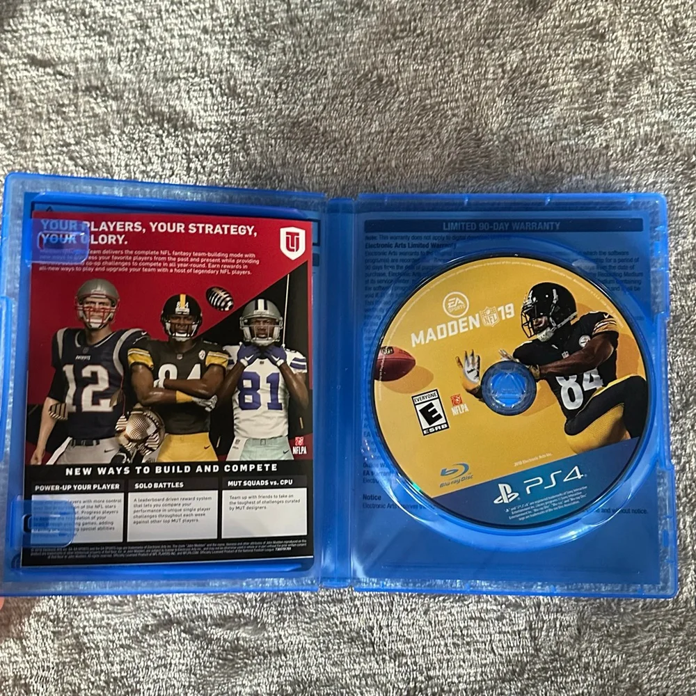 EA Sports Madden NFL 19 PS4 Video Game